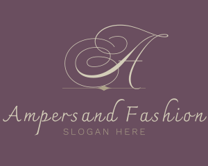 Elegant Fashion Feminine logo design