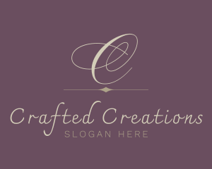 Elegant Fashion Feminine logo design