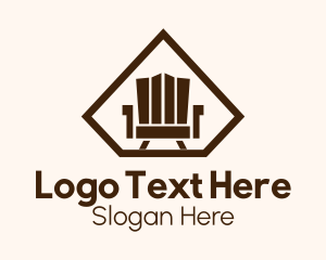 Wooden Outdoor Chair Logo