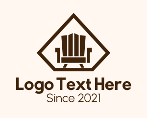 Wooden - Wooden Outdoor Chair logo design