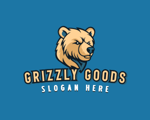 Grizzly Bear Wildlife logo