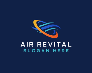 Industrial Airflow Ventilation logo design