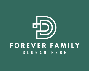 Generic Modern Firm Letter D logo design