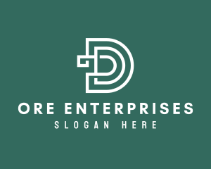 Generic Modern Firm Letter D logo design