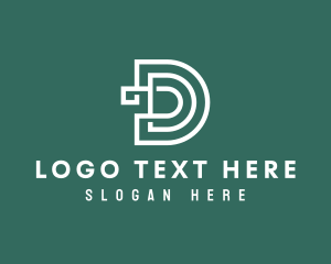 Firm - Generic Modern Firm Letter D logo design