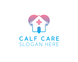 Heart Nursing Home Care logo design