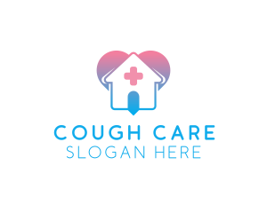 Heart Nursing Home Care logo design