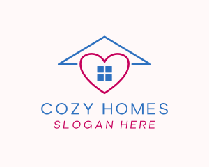 Heart Home Realty logo design