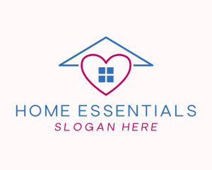 Heart Home Realty logo design