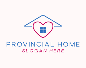 Heart Home Realty logo design