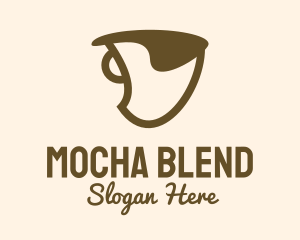 Brown Coffee Mug logo