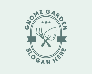 Rustic Garden Tools logo design