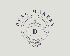 Handmade Candle Decor logo design