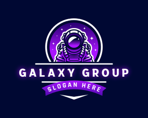 Astronaut Galaxy Gaming logo