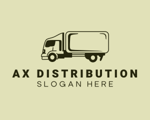 Logistics Delivery Truck logo design