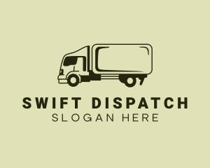 Logistics Delivery Truck logo design