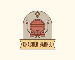 Beer Barrel Keg logo design