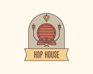 Beer Barrel Keg logo design