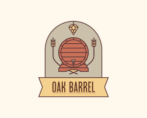 Beer Barrel Keg logo design