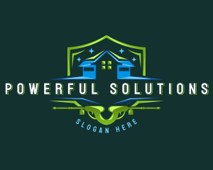 Power Wash Cleaner logo design