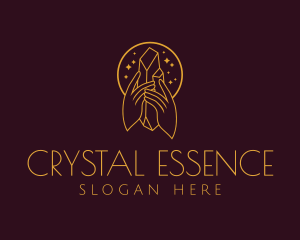 Mystical Crystal Jewelry  logo design