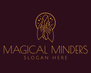 Mystical Crystal Jewelry  logo design