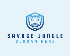 Jungle Wild Cheetah logo design