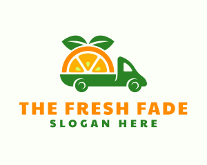 Orange Fruit Truck logo design