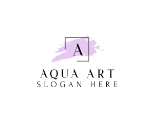 Square Watercolor Art Gallery logo