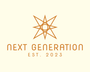 Generic Sun Star logo design