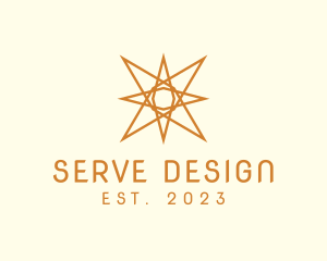 Generic Sun Star logo design