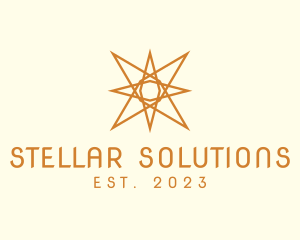 Generic Sun Star logo design