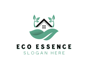 House Eco Friendly Landscaping logo design