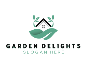 House Eco Friendly Landscaping logo design