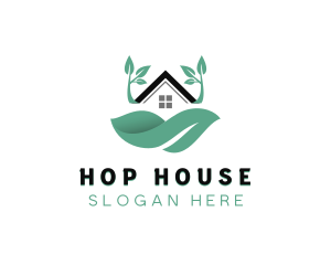 House Eco Friendly Landscaping logo design