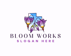 Utah Flower Garden logo design