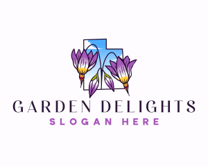 Utah Flower Garden logo design