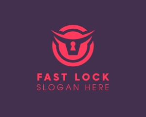 Tech Security Animal logo design