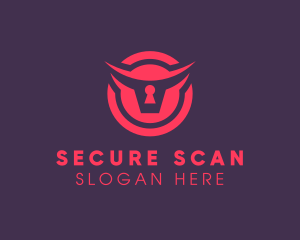 Tech Security Animal logo design