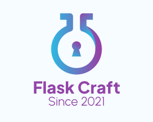 Laboratory Flask Lock  logo