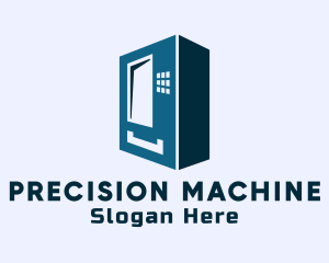 Mechanical Vending Machine logo design