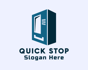 Mechanical Vending Machine logo design