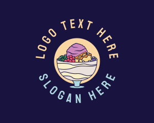 Halo-halo Filipino Dessert  logo