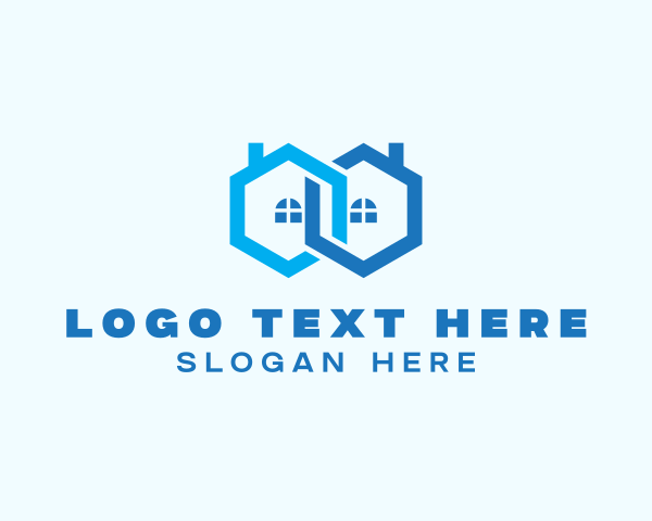 Hexagon logo example 2