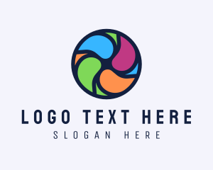 Generic Colorful Stained Glass logo