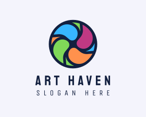 Generic Colorful Stained Glass logo