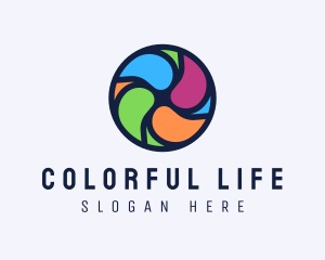 Generic Colorful Stained Glass logo design