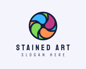 Generic Colorful Stained Glass logo design