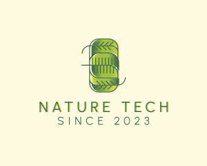 Natural Environmental Leaf logo design