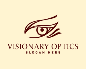 Optical Eye Vision logo design